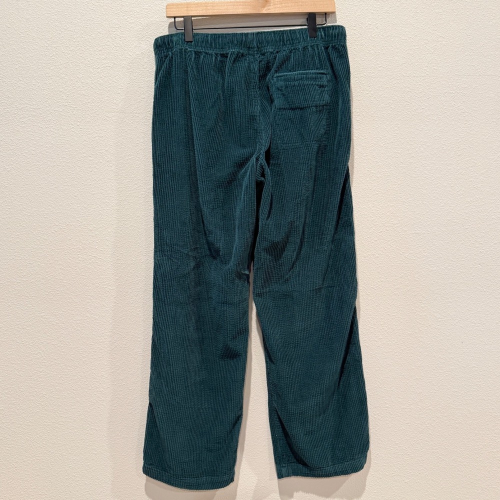 AERIE Women Corduroy Wide Leg Pants‎ Size M Relaxed Drawstring Boho Casual Soft - Picture 4 of 12